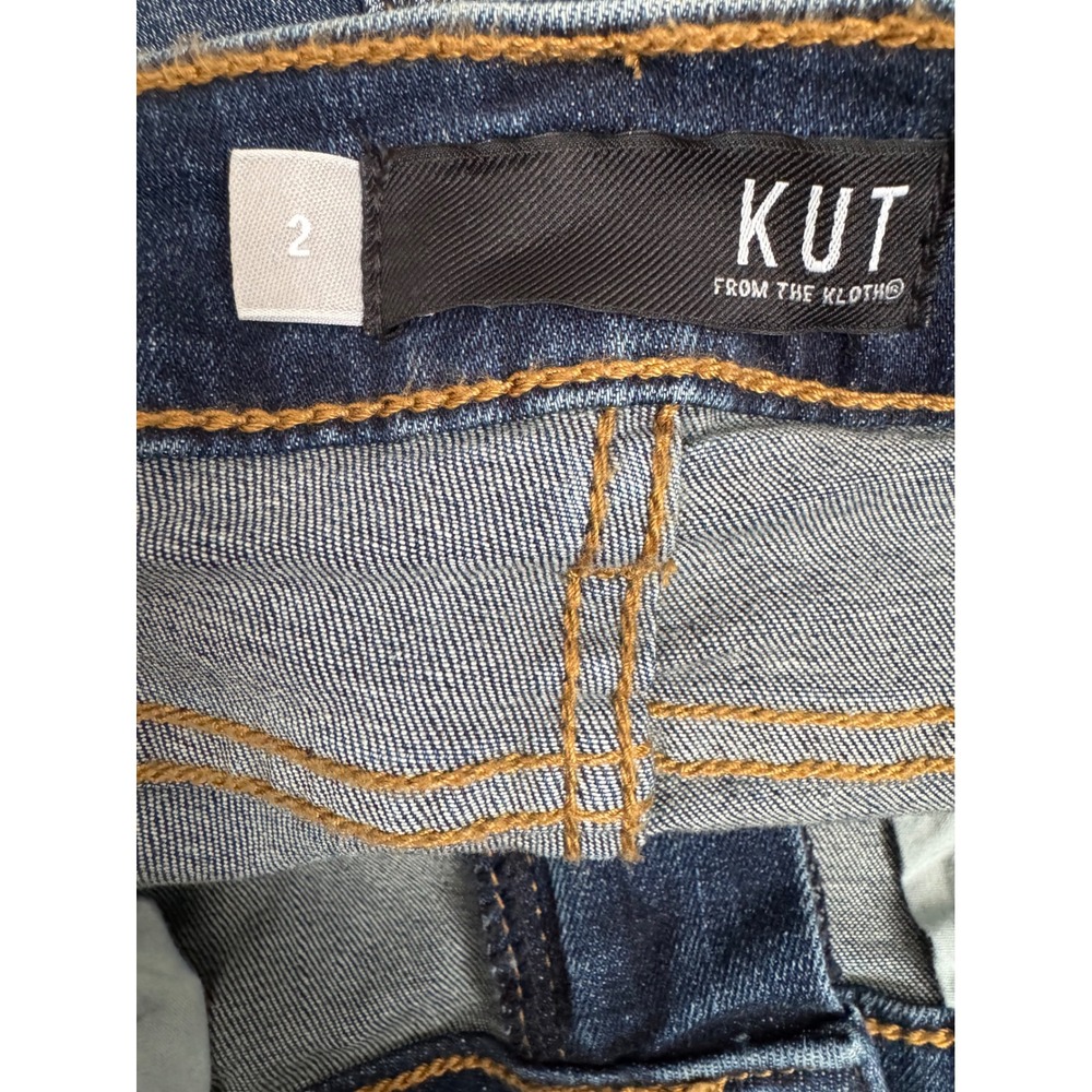 Kut‎ From The Kloth Toothpick Skinny Jeans Womens Insightful Wash Size 2 NEW NWT - Picture 9 of 9